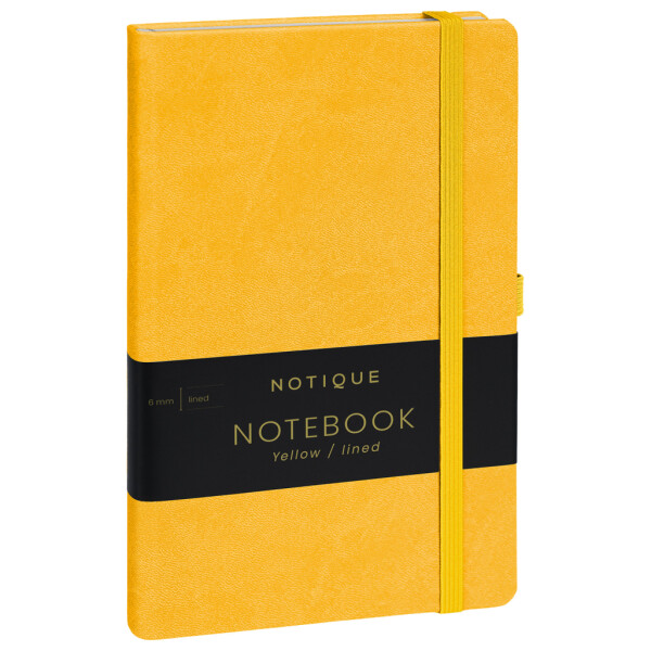 NOTIQUE Arbeitsnotizbuch, liniert, 13 x 21 cm