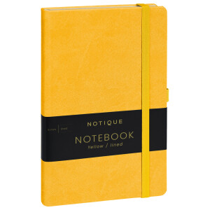 NOTIQUE Arbeitsnotizbuch, liniert, 13 x 21 cm - Reklamnepredmety