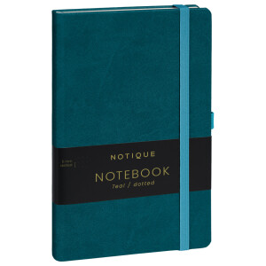 NOTIQUE Notizen, gepunktet, 13 x 21 cm - Reklamnepredmety