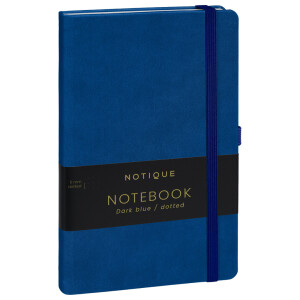 NOTIQUE Notizen, gepunktet, 13 x 21 cm - Reklamnepredmety