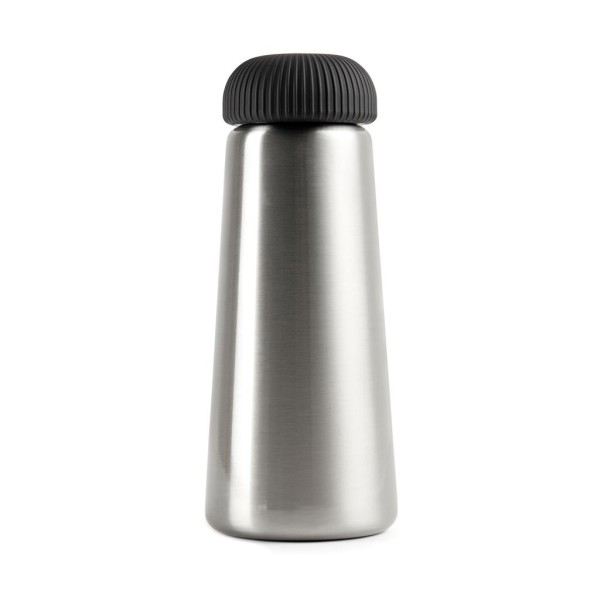VINGA Erie 450ml Vakuumflasche aus RCS recyceltem Stahl, braun
