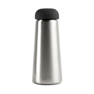 VINGA Erie 450ml Vakuumflasche aus RCS recyceltem Stahl, braun - Reklamnepredmety