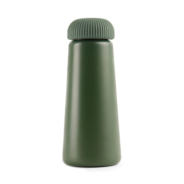VINGA Erie 450ml Vakuumflasche aus RCS recyceltem Stahl, braun