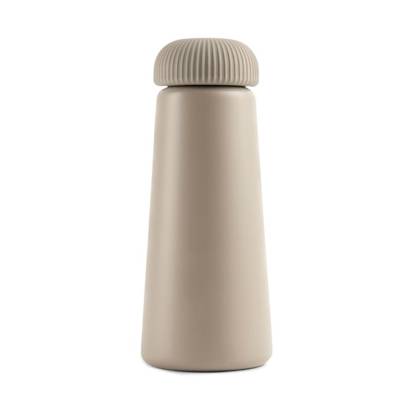 VINGA Erie 450ml Vakuumflasche aus RCS recyceltem Stahl, braun
