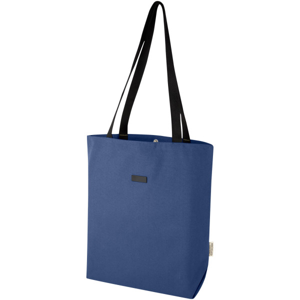 Allzweck-Einkaufstasche Joey aus recyceltem GRS-Canvas, Volumen 14 l