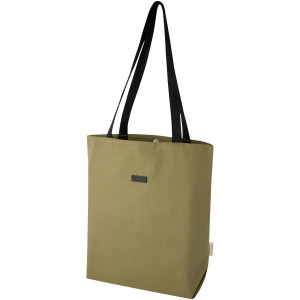 Allzweck-Einkaufstasche Joey aus recyceltem GRS-Canvas, Volumen 14 l - Reklamnepredmety