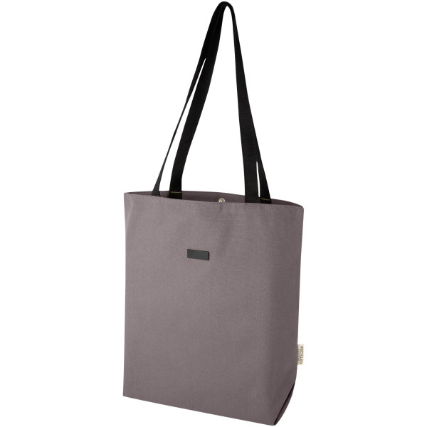 Allzweck-Einkaufstasche Joey aus recyceltem GRS-Canvas, Volumen 14 l