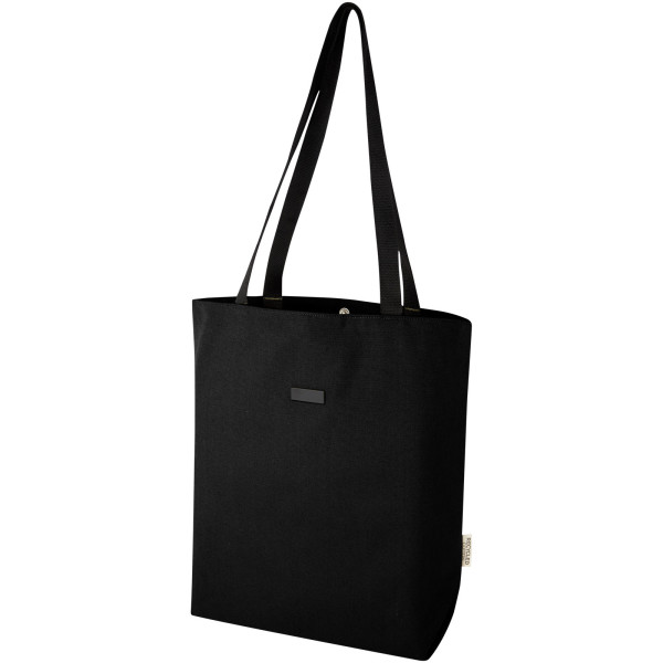 Allzweck-Einkaufstasche Joey aus recyceltem GRS-Canvas, Volumen 14 l