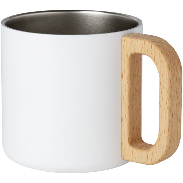 RCS-zertifizierter Becher aus recyceltem Edelstahl mit Kupfer-Vakuumisolierung Bjorn 360ml