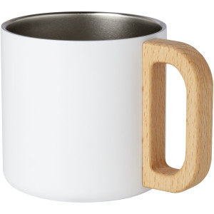 RCS-zertifizierter Becher aus recyceltem Edelstahl mit Kupfer-Vakuumisolierung Bjorn 360ml - Reklamnepredmety