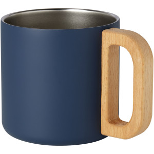 RCS-zertifizierter Becher aus recyceltem Edelstahl mit Kupfer-Vakuumisolierung Bjorn 360ml - Reklamnepredmety