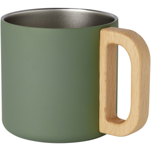RCS-zertifizierter Becher aus recyceltem Edelstahl mit Kupfer-Vakuumisolierung Bjorn 360ml - Reklamnepredmety