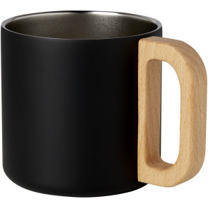 RCS-zertifizierter Becher aus recyceltem Edelstahl mit Kupfer-Vakuumisolierung Bjorn 360ml - Reklamnepredmety