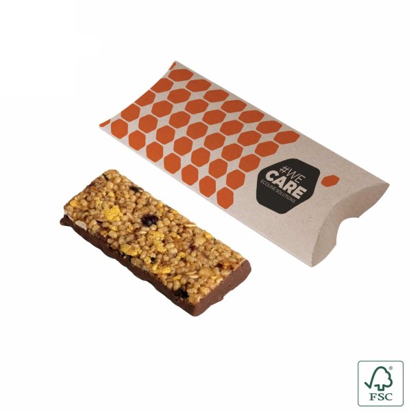 Proteinriegel mit bedruckbarer Verpackung