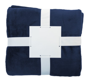 Decke aus RPET-Flanellvlies Vantaa - Reklamnepredmety