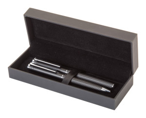 Stripo Set aus Aluminium-Kugelschreiber - Reklamnepredmety