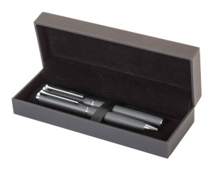 Stripo Set aus Aluminium-Kugelschreiber - Reklamnepredmety