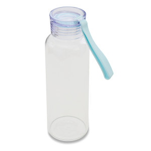 AZURE Sportflasche 480 ml aus Glas - Reklamnepredmety