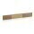 Timberson extra dickes 30cm doppelseitiges Bambuslineal, braun