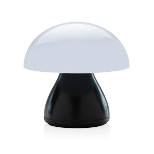 Luming wiederaufladbare USB-Tischlampe aus RCS Kunststoff, braun - Reklamnepredmety