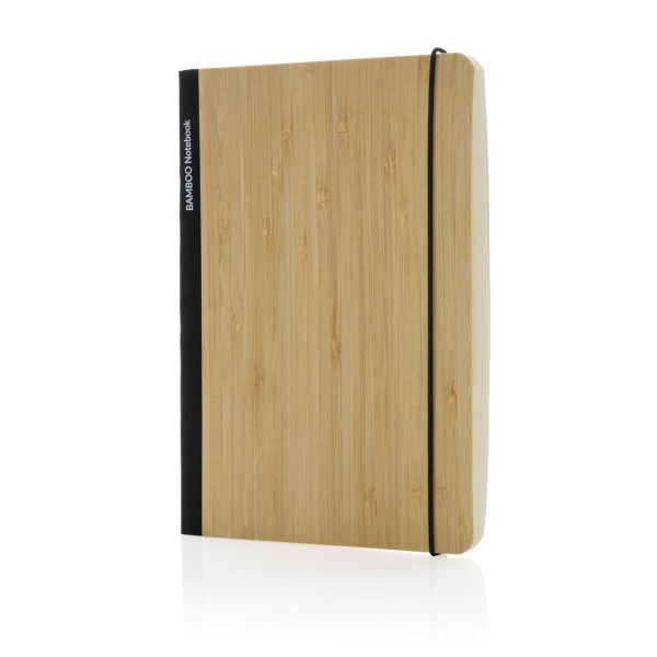 Scribe A5 Notibuch aus FSC Bambus, braun