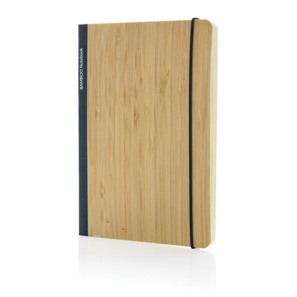 Scribe A5 Notibuch aus FSC Bambus, braun