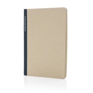 Stylo Bonsucro zertifiziertes Zuckerrohrpapier Notizbuch A5, braun - Reklamnepredmety
