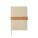 VINGA Bosler Notizbuch aus RCS recyceltem Canvas, greige - v773309__b_1 - variant XD V773309