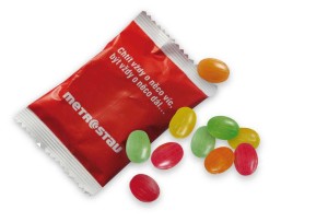 Flowpack-Bonbons 10 Stück im Beutel - Reklamnepredmety