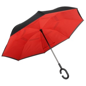 FLIPPED Regenschirm mit festem Griff - Reklamnepredmety