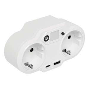 USB-Adapter-Steckernetzteil mit Nachtlicht ENDLESS POWER NIGHT - Reklamnepredmety