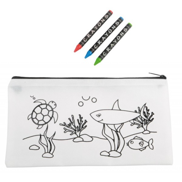 COLOURFUL SCHOOL Federtasche