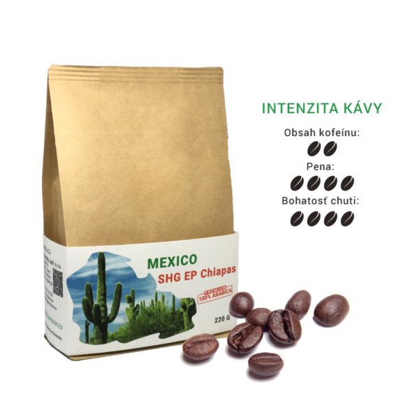 Kaffeebohnen Mexico SHG EP Chiapas