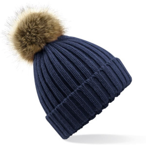 Strickmütze mit Bommel - Reklamnepredmety