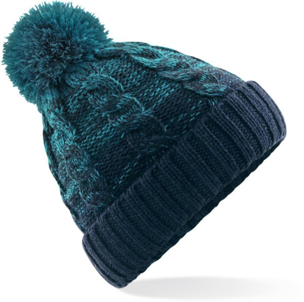 Ombré-Strickmütze