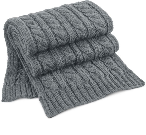 Melierter Strickschal