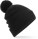 Wasserabweisende Strickmütze mit Bommel - image-343698 - variant 