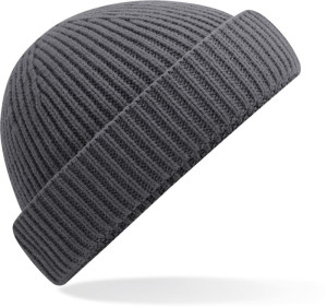 Kurze Strickmütze mit Harbor-Manschette - Reklamnepredmety