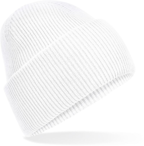 Strickmütze mit Bündchen „Recycled“