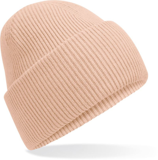 Strickmütze mit Bündchen „Recycled“