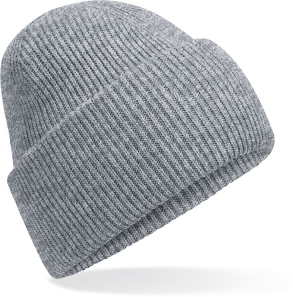 Strickmütze mit Bündchen „Recycled“