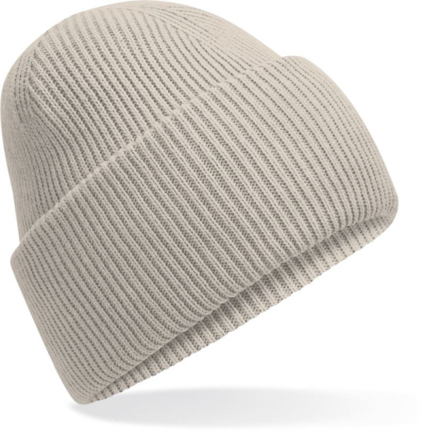 Strickmütze mit Bündchen „Recycled“