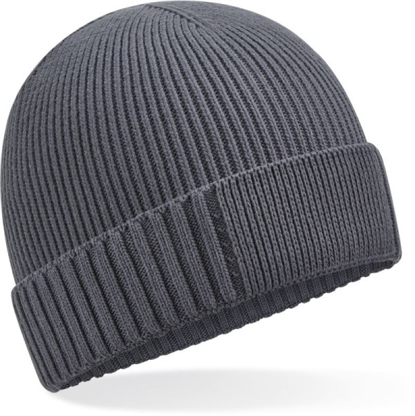 Strickmütze Organic Patch