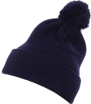 Strickmütze mit Bommel - Reklamnepredmety