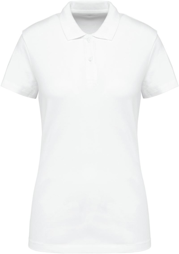 Damen-Poloshirt aus elastischem Supima®-Piqué