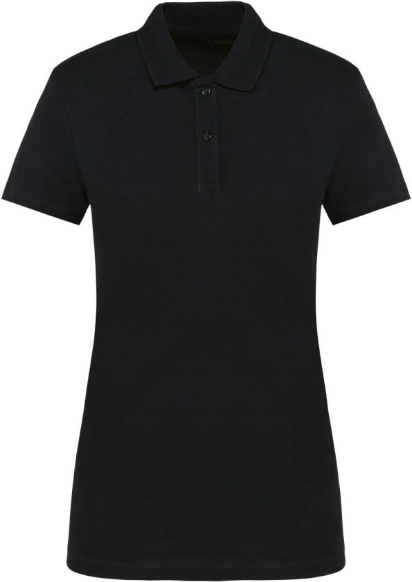 Damen-Poloshirt aus elastischem Supima®-Piqué
