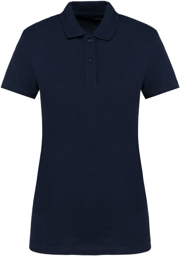 Damen-Poloshirt aus elastischem Supima®-Piqué