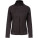 Damen Melange Strickfleece Jacke