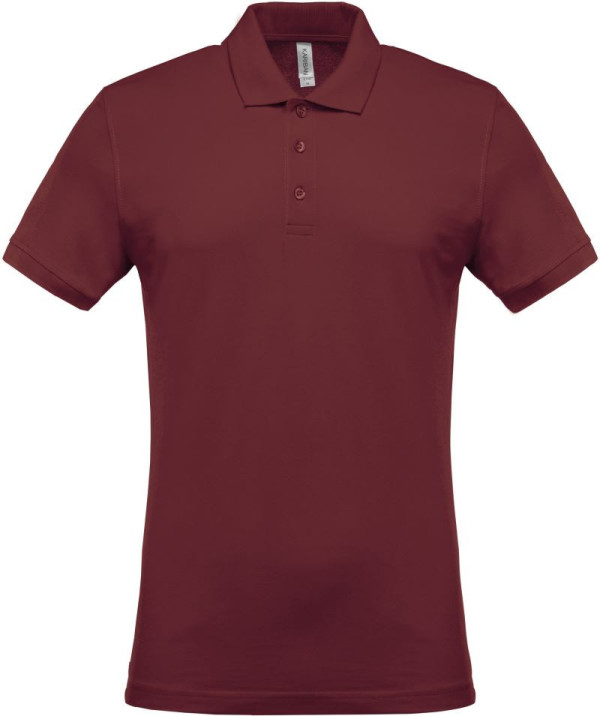 Herren-Piqué-Polo Kariban