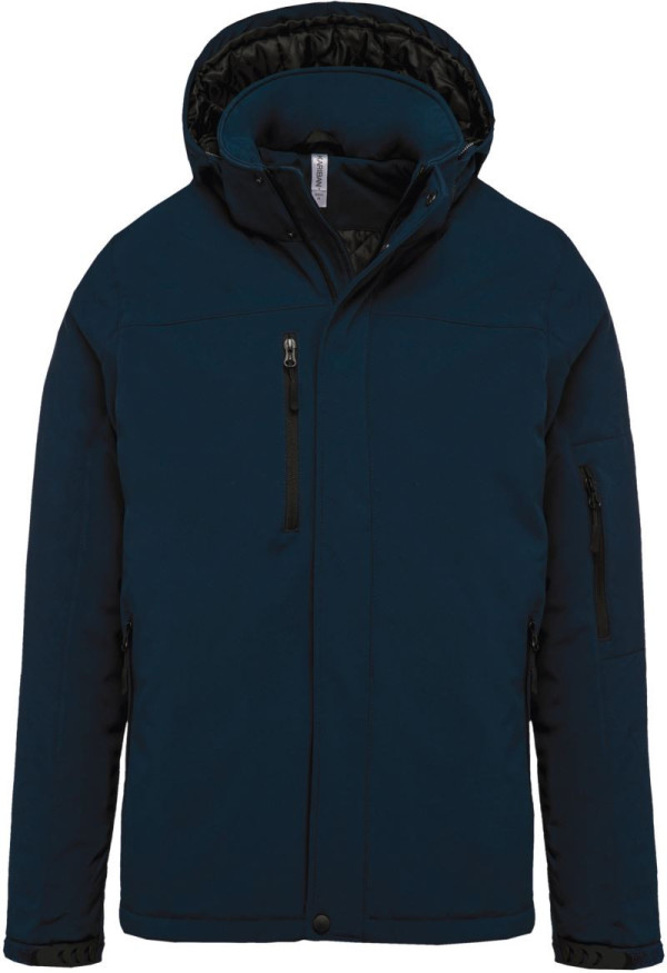 3-lagiger Softshell-Parka für Herren mit Kapuze